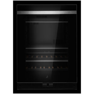 JennAir Noir Series 24 in. 5.0 cu. ft. Built-In Beverage Center with Fixed Shelves & Digital Control - Black, , hires