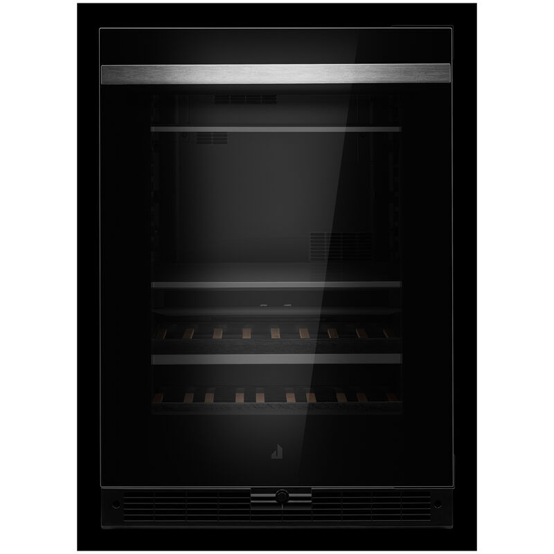 JennAir Noir Series 24 in. 5.0 cu. ft. Built-In Beverage Center with Fixed Shelves & Digital Control - Black, , hires