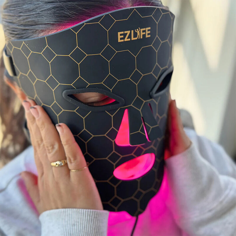 EZLIFE Red Light Therapy Mask with Vibration | P.C. Richard & Son