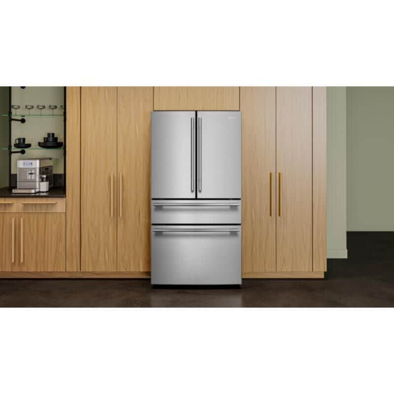 KitchenAid 36 in. 30.5 cu. ft. French Door Refrigerator with Ice & Water Dispenser - Stainless Steel with PrintShield Finish, Stainless Steel with PrintShield Finish, hires