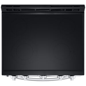 LG 30 in. 6.3 cu. ft. Slide-In Electric Range with Radiant Burners - Stainless Steel, , hires