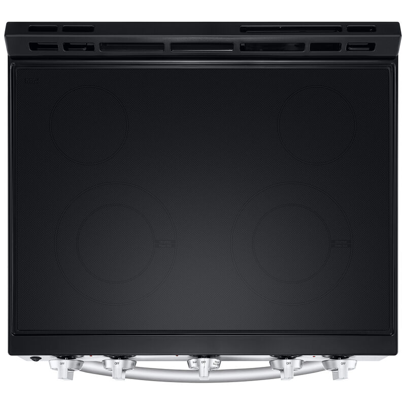 LG 30 in. 6.3 cu. ft. Slide-In Electric Range with Radiant Burners - Stainless Steel, , hires