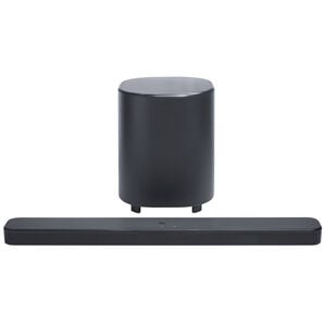 JBL 5.1 Channel Dolby Atmos Smart Sound Bar with Bluetooth & Wireless Subwoofer - Black, , hires