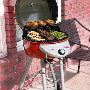 CharBroil Grill Patio Bistro Portable Electric Grill - Red, , hires