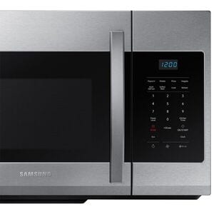 Samsung 30 in. 1.7 cu. ft. 1000W Over-the-Range Microwave with 300 CFM - Stainless Steel, Stainless Steel, hires