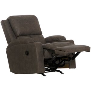 Catnapper Kyle Rocker Recliner with Dual Cupholders - Smoke, Smoke, hires