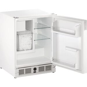 U-Line 21 in. 2.1 cu. ft. Built-In/Freestanding Beverage Center with Removable Shelves & Digital Control - White, , hires