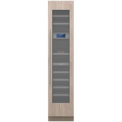 Thermador Freedom Collection 18 in. Built-In Smart Wine Cooler with Wood Racks, Multi-Temperature Zones & 62-Bottle Capacity - Custom Panel Ready | T18IW100SP