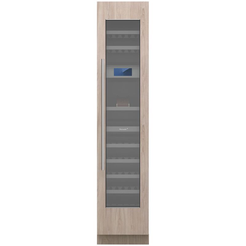 Thermador Freedom Collection 18 in. Built-In Smart Wine Cooler with Wood Racks, Multi-Temperature Zones & 62-Bottle Capacity - Custom Panel Ready, , hires
