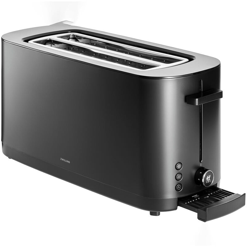 Zwilling Enfinigy Long 2-Slot Toaster - Black, , hires