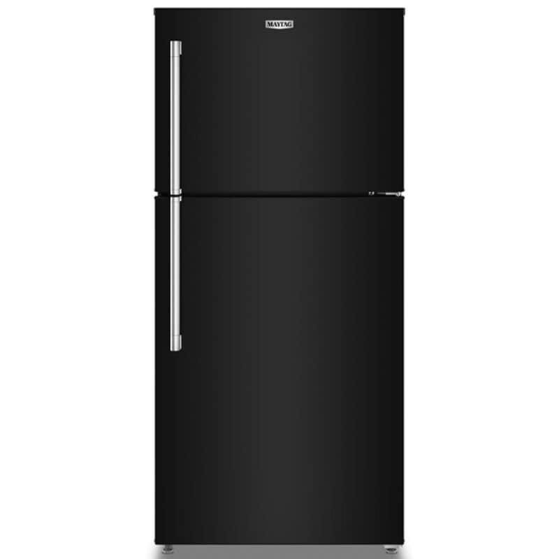 Maytag 30 in. 19.3 cu. ft. Garage-Ready Top Freezer Refrigerator - Black, , hires