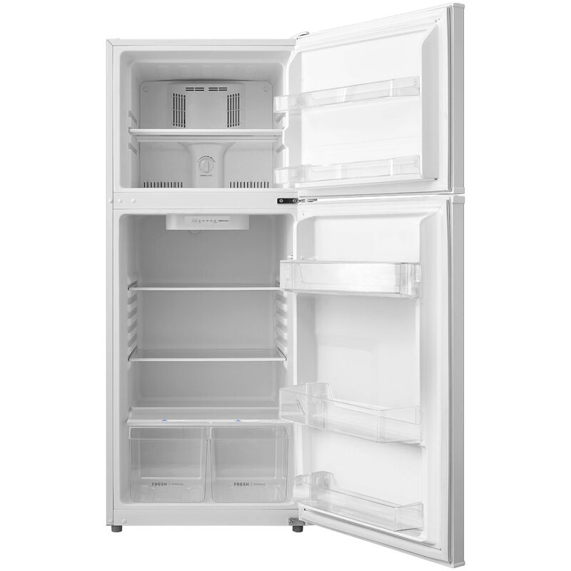 Frigidaire 24 in. 11.5 cu. ft. Counter Depth Top Freezer Refrigerator - White, White, hires