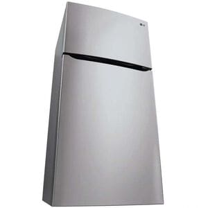 LG 30 in. 20.2 cu. ft. Top Freezer Refrigerator with Factory Installed Ice Maker -Stainless Steel, , hires