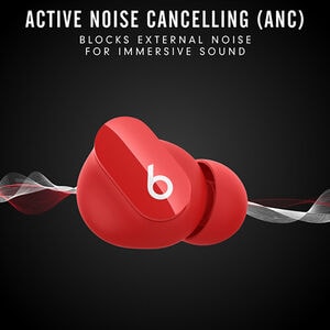 Beats by Dr. Dre - Beats Studio Buds Totally Wireless Noise Cancelling Earphones - Beats Red, , hires