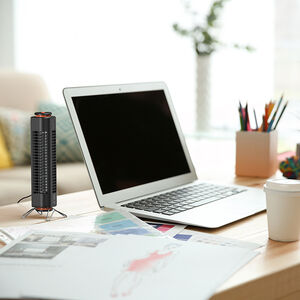 Sharper Image Axis 12 Desktop AirBar and Tower Fan, , hires