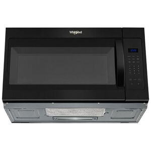 Whirlpool 30" 1.7 Cu. Ft. Over-the-Range Microwave with 10 Power Levels & 300 CFM - Black, Black, hires