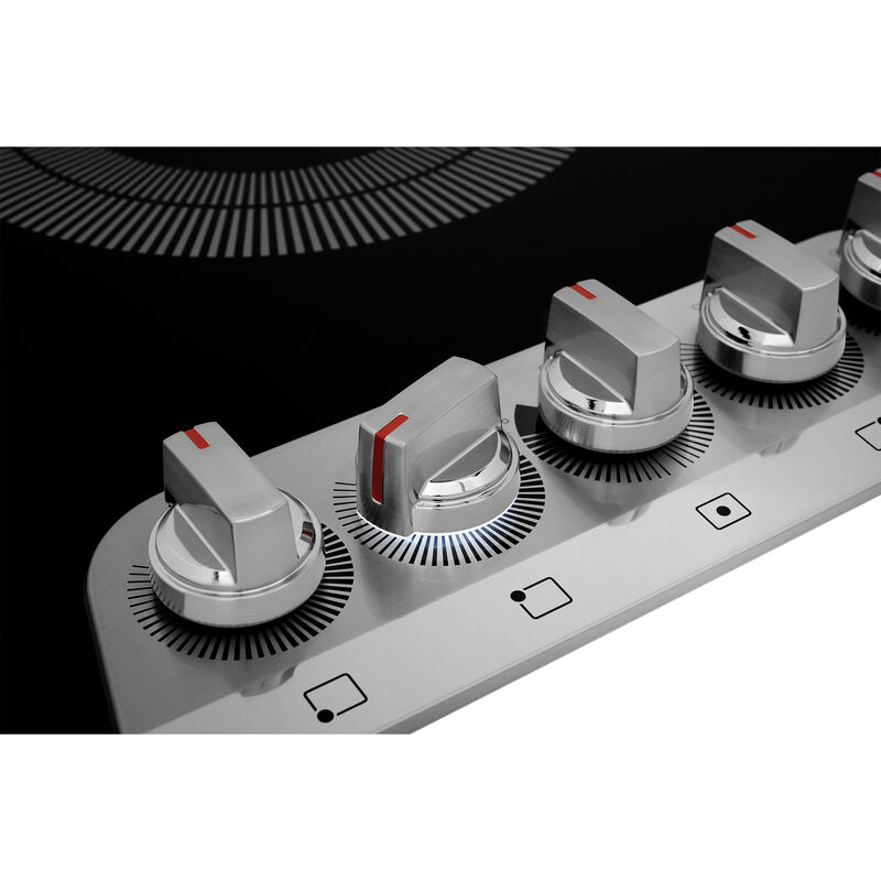 Frigidaire Gallery 36 in. 5-Burner Electric Cooktop with Simmer Burner & Power Burner - Stainless Steel, , hires