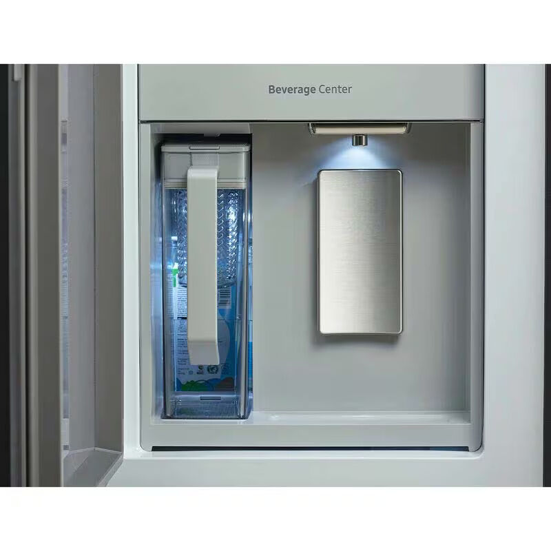 Samsung Bespoke 36 in. 28.6 cu. ft. Smart 4-Door French Door Refrigerator with Internal Water Dispenser - Fingerprint Resistant Stainless, Fingerprint Resistant Stainless, hires