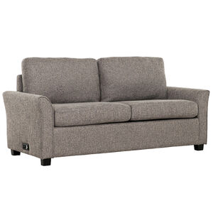 Primo Drake Full Sofa Bed - Linen Dark Grey, , hires