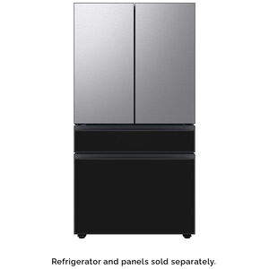 Samsung BESPOKE 4-Door French Door Middle Panel for Refrigerators - Charcoal Glass, , hires