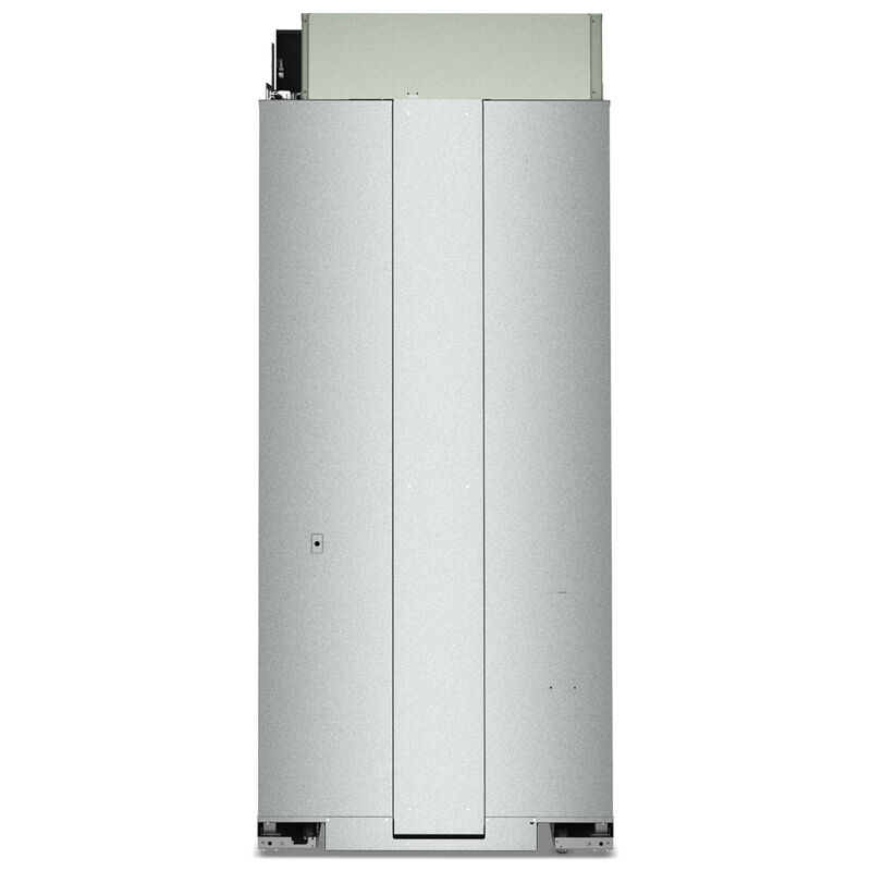 KitchenAid 36 in. 20.8 cu. ft. Built-In Counter Depth French Door Refrigerator with Ice Maker - Juniper, Juniper, hires