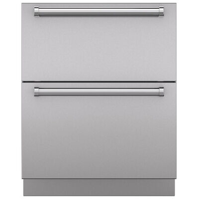 Sub-Zero Designer Series 27 in. Stainless Steel Drawer Panels with Pro Handles | 7025362