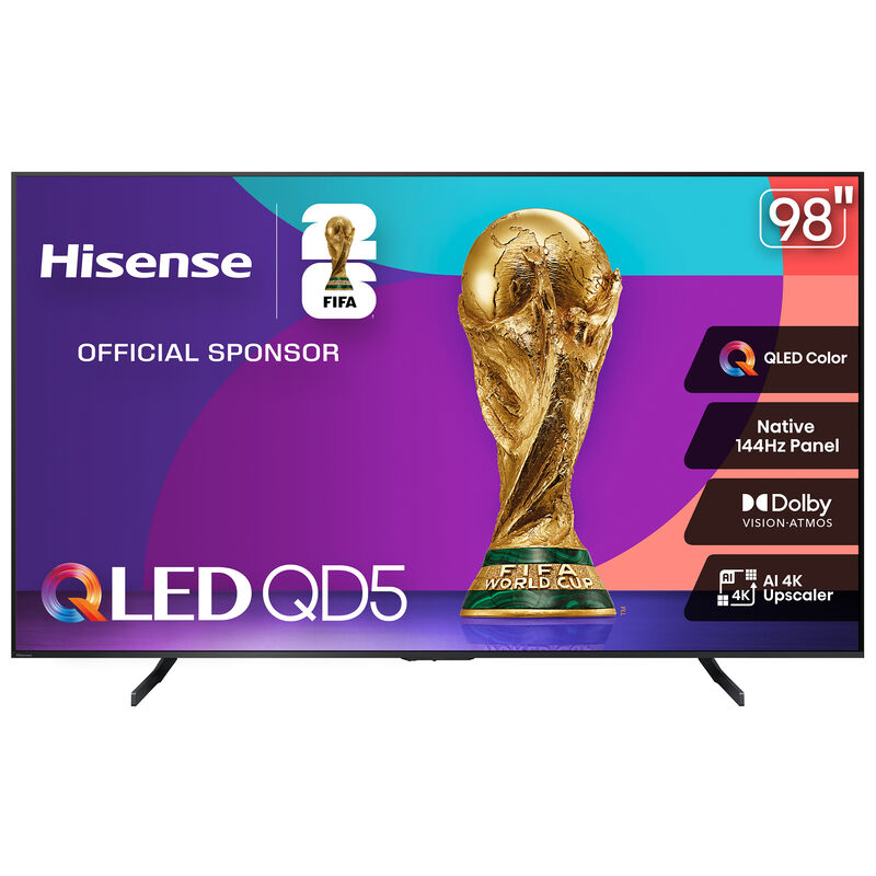 Hisense - 98" Class QD5 Series QLED 4K UHD Smart Google TV, , hires