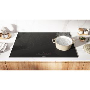 Bosch 800 Series 30 in. 5-Burner Electric Cooktop with Power Burner - Black, , hires
