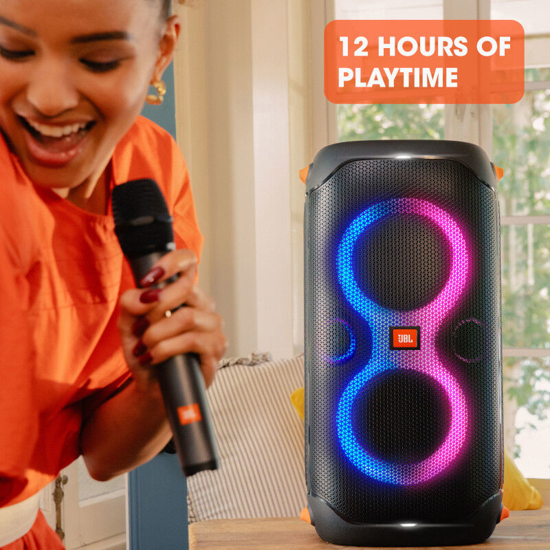 Richard speaker party Son built-in lights 160W design JBL 110 with P.C. PartyBox | powerful Portable & and splashproof sound,