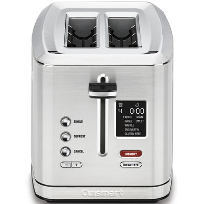 Cuisinart 2-Slice Digital Toaster with Memoryset Feature - Stainless Steel | CPT-720