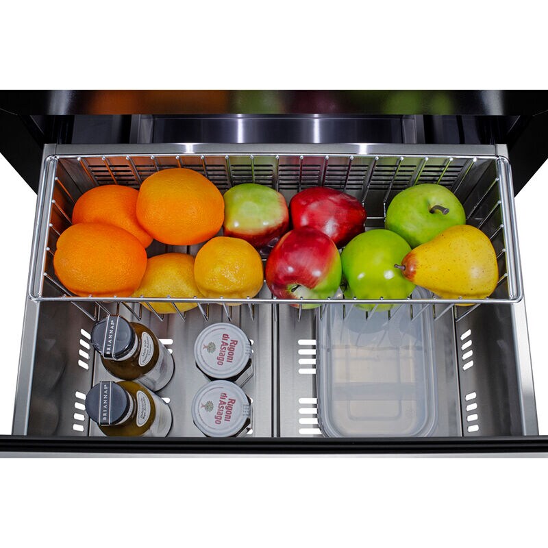 Summit 24 in. 3.1 cu. ft. Refrigerator Drawer - Stainless Steel, , hires