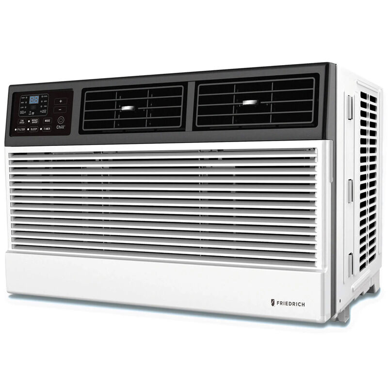 Friedrich Chill Premier Series 18,000 BTU Heat/Cool Smart Window/Wall Air Conditioner with 3 Fan Speeds, Sleep Mode & Remote Control - White, , hires