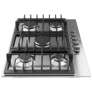 Bosch 300 Series 30 in. 5-Burner Natural Gas Cooktop with Simmer Burner & Power Burner - Stainless Steel, , hires