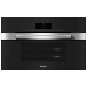 Miele PureLine Series 30 in. 2.4 cu. ft. Electric Smart Wall Oven with Standard Convection - Clean Touch Steel, , hires