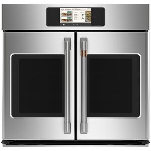 Cafe Professional Series 30 in. 5.0 cu. ft. Smart Electric Single Wall Oven with True European Convection - Stainless Steel, , hires