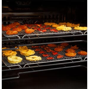 Cafe Minimal Series 30 in. 10 cu. ft. Smart Top Control Electric Double Wall Oven with True European Convection - Platinum Glass, Platinum Glass, hires