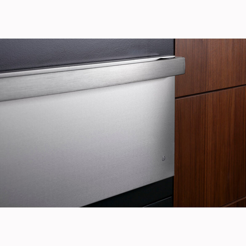 GE Profile 27 in. 1.7 cu. ft. Warming Drawer with Humidity Control - Stainless Steel, , hires