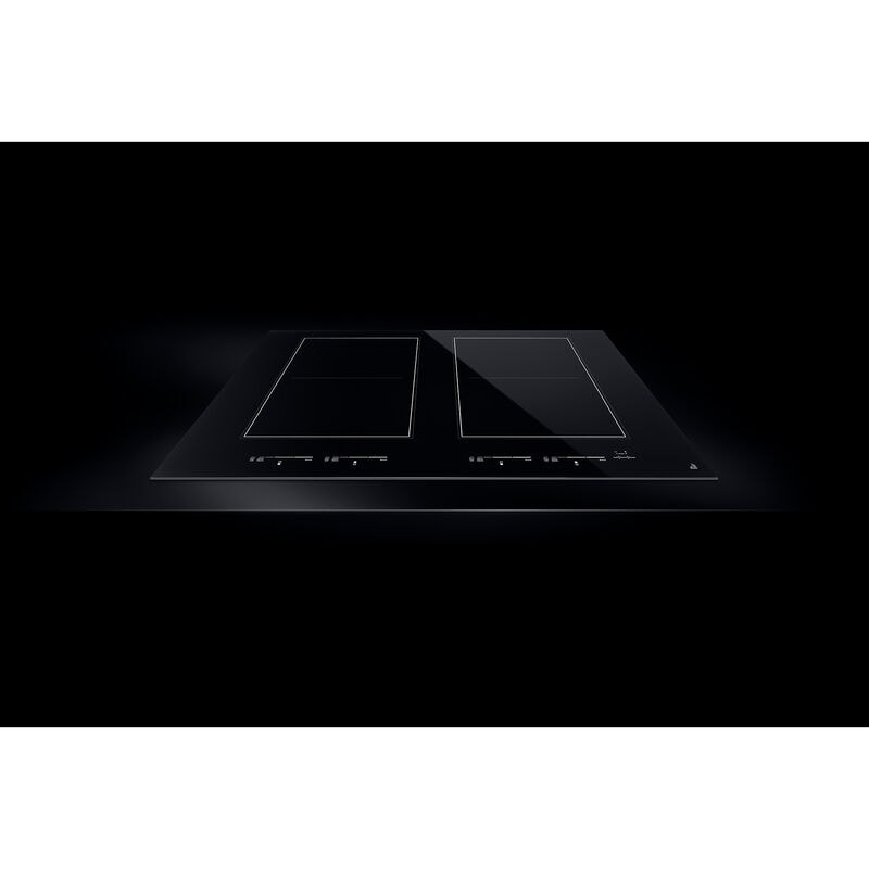JennAir Oblivian Glass 30 in. 4-Burner Induction Cooktop with Simmer Burner & Power Burner - Black, , hires