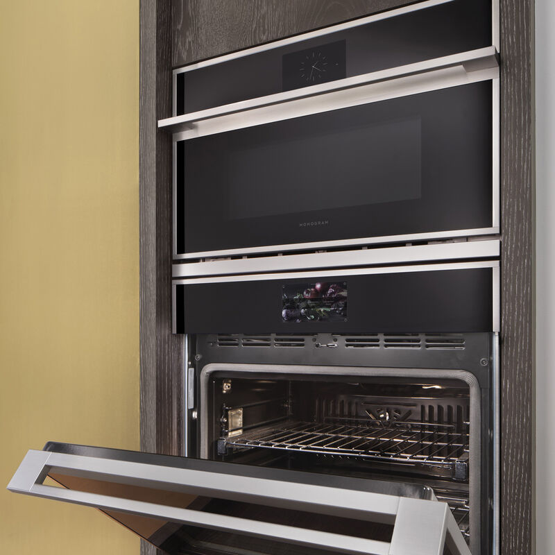 Monogram Minimalist Series 26" 1.7 Cu.Ft. Electric Smart Wall Oven with