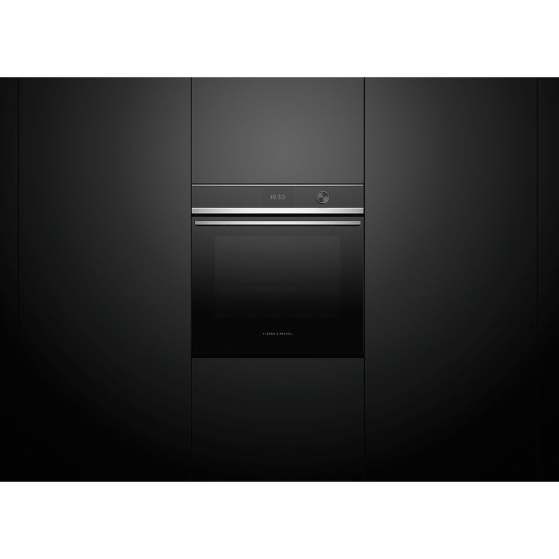 Fisher & Paykel Series 9 24 in. 3.0 cu. ft. Electric Smart Wall Oven with True European Convection & Self Clean - Stainless Steel, , hires