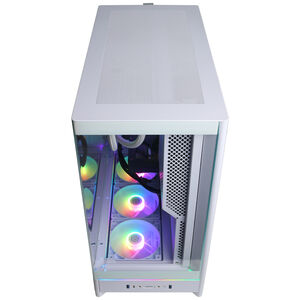 CyberPowerPC Gamer Supreme Desktop with AMD Ryzen 7 9850X 3D, 4.7GHz 8-Core CPU, NVIDIA GeForce RTX 5070, 12GB VRAM GPU, 32 GB RAM, 1 TB SSD & Windows 11 Home - White, , hires