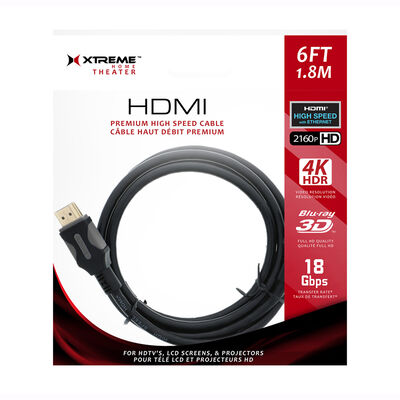 Xtreme High Speed 6 FT. HDMI Cable | XHV1-1024-BL