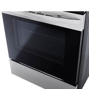 LG 30 in. 6.3 cu. ft. Smart Electric Range with Radiant Burners - Stainless Steel, , hires