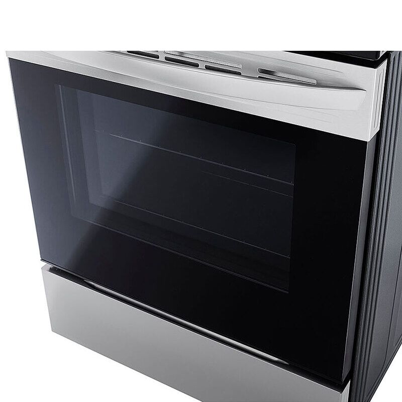 LG 30 in. 6.3 cu. ft. Smart Electric Range with Radiant Burners - Stainless Steel, , hires