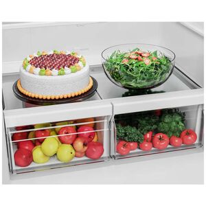 Midea 30 in. 18.7 cu. ft. Garage-Ready Bottom Freezer Refrigerator - White, , hires