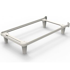 Knickerbocker Embrace 360 Twin Platform Bed - White, , hires