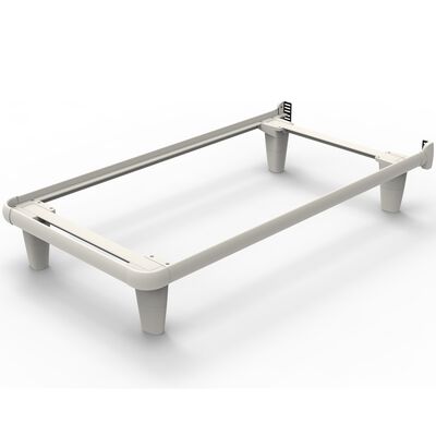 Knickerbocker Embrace 360 Twin Platform Bed - White | 81391WH-T