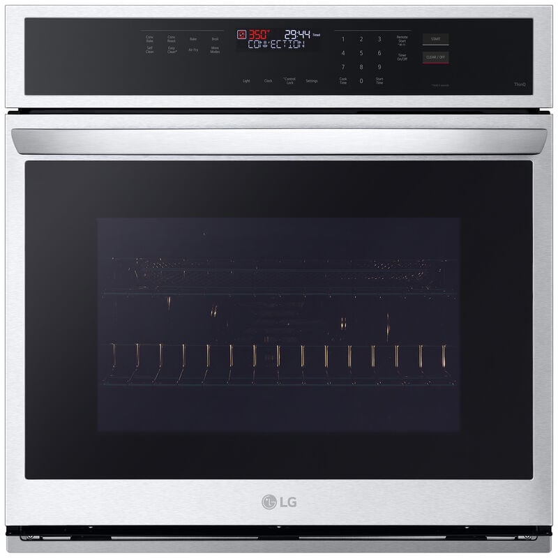 LG 30 in. 4.7 cu. ft. Smart Electric Single Wall Oven with Standard Convection - PrintProof Stainless Steel, , hires