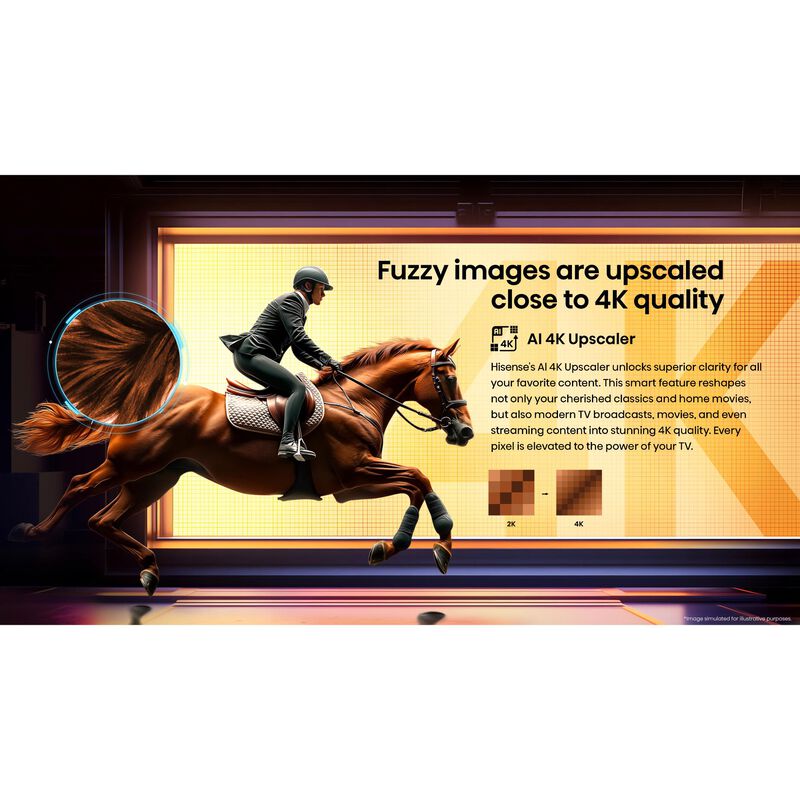 Hisense - 75" Class QD6 Series QLED 4K UHD Smart VIDAA TV, , hires