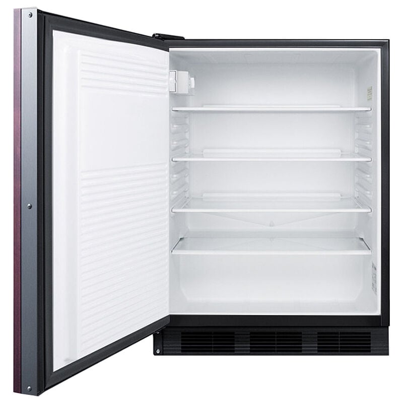 Summit 24 in. 5.5 cu. ft. Undercounter Refrigerator - Custom Panel Ready, , hires
